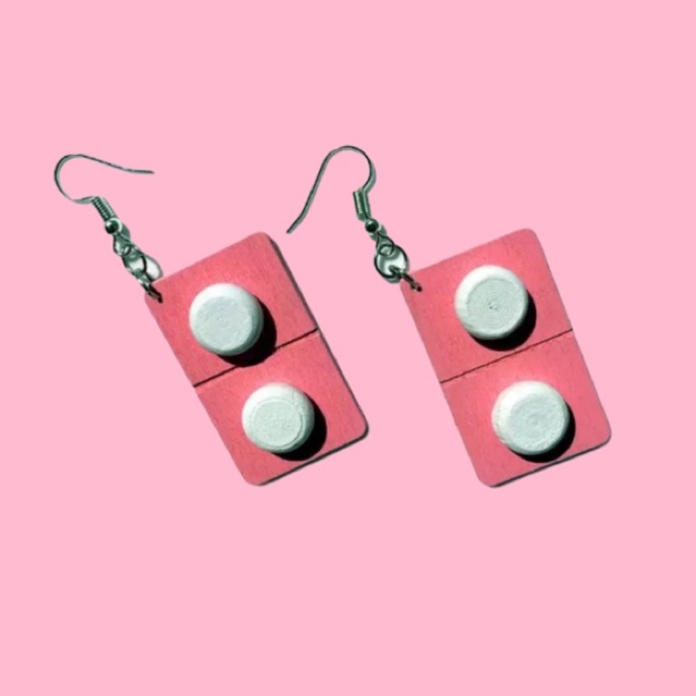 Pill Earrings